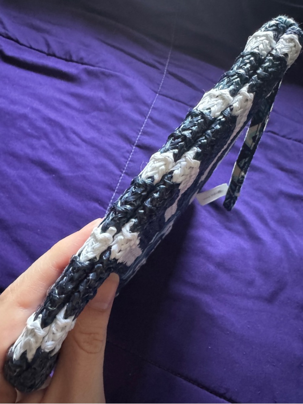 Vera Bradley Sailboat Straw Beach Wristlet Clutch NWT - Picture 4 of 12